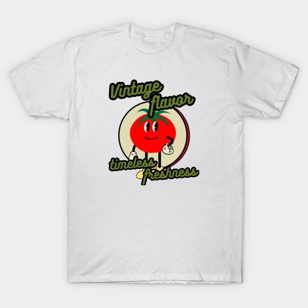 Vintage Flavor Timeless Freshness T-Shirt by PoiesisCB